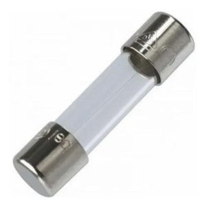 Fusível de Vidro 10A 250V 5x20mm Cilíndrico com Terminais de Latão 20AGFL