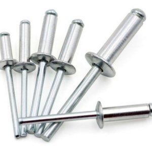 Rebite de Repuxo Alumínio Eccofer 4,8x12mm Pacote com 50 Unidades