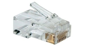 Conector RJ45 Macho CAT5E Cristal 100 Unidades