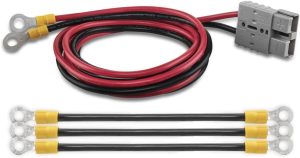 Cabo de Engate Rápido para Bateria Externa Intelbras CBO 603 24V 50A Conector SB 50 10 AWG