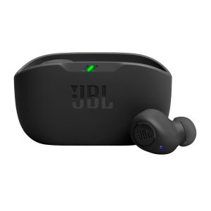 Fone de Ouvido Bluetooth JBL Wave Buds TWS com Microfone Preto JBLWBUDSBLK