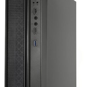 Gabinete Slim Bluecase BG-2002BX Micro-ATX mATX Preto com Fonte 200W USB 3.0 Low Profile