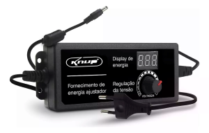 Fonte de Alimentação Regulável Knup KP-CA582 3V-12V 5A 60W Bivolt Pino P4/P8