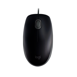 Mouse Logitech M110 Silent USB Óptico Ambidestro Preto