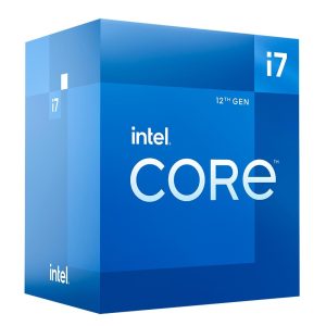 Processador Intel Core i7-12700 12ª Geração 12 Cores 20 Threads 4.9GHz Turbo 25MB Cache LGA 1700 com Vídeo Integrado UHD 770 BX8071512700