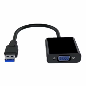Adaptador Conversor de Vídeo Knup KP-AD006 USB 3.0 para VGA Fêmea Full HD 1080p