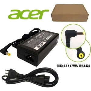 Fonte Carregador Notebook Acer 19V 3.42A 65W Plug 5.5mm x 1.7mm Bivolt Knup 10894