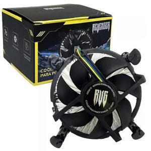 Cooler para Processador Knup KP-VR354 TDP 70W 2300 RPM Rolamento Hidráulico Conector 4 Pinos para Intel
