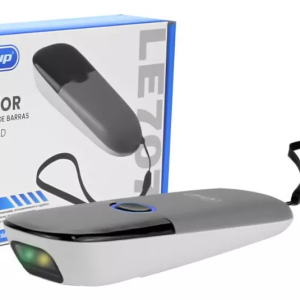 Leitor de Código de Barras Sem Fio Knup KP-LE707 1D/2D QR Code USB com Sensor CMOS e Memória Interna