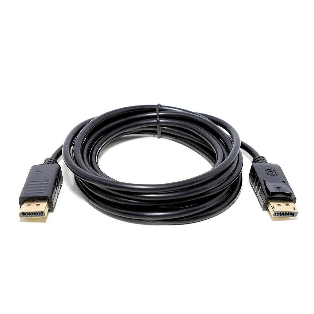 Cabo DisplayPort Knup KP-YP5006 1.5m 4K DP 1.2 Blindado Conectores Banhados a Ouro - Imagem 2
