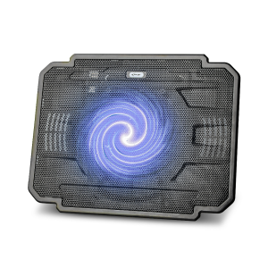 Base Cooler para Notebook até 17" Oberon OR-9012 com 1 Fan LED Azul e Ajuste de Altura