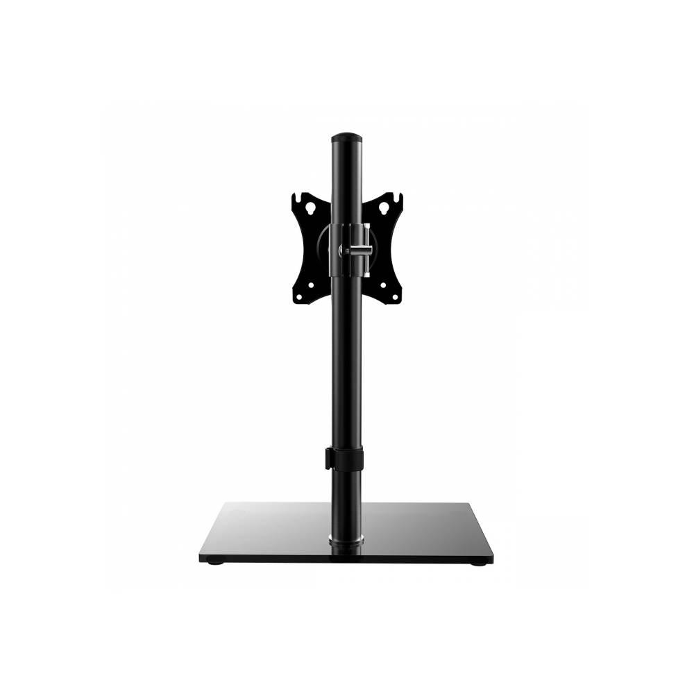 Suporte de Mesa para Monitor Vinik SM420C 14 a 32pol VESA 100x100mm Base de Vidro