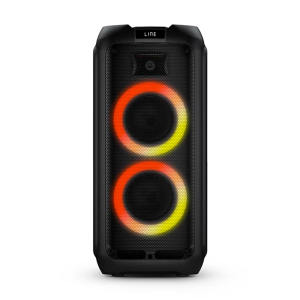 Caixa de Som Philips Party Speaker TAX4209/78 1300W RMS Bluetooth RGB Karaokê TWS USB