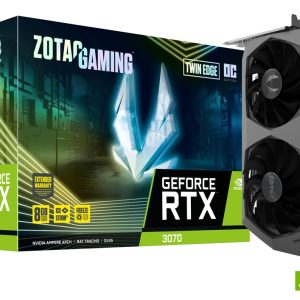 Placa de Vídeo Gamer RTX 3070 8GB GDDR6 Twin Edge OC ZT-A30700H-10P Zotac Gaming